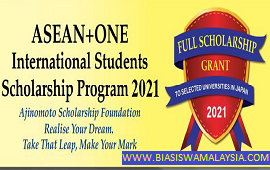 Biasiswa Ajinomoto Postgraduate Scholarship