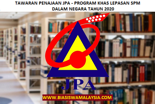 JPA Scholarship – Program Khas Lepasan SPM Dalam Negara