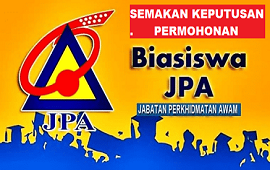 Semakan Online Keputusan Permohonan Biasiswa JPA (Semakan Keputusan)