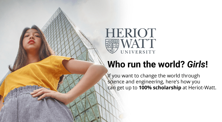 Biasiswa Heriot-Watt’s Women in Science and Engineering (WISE) Scholarship