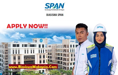 Biasiswa Suruhanjaya Perkhidmatan Air Negara (SPAN) Scholarship 2022