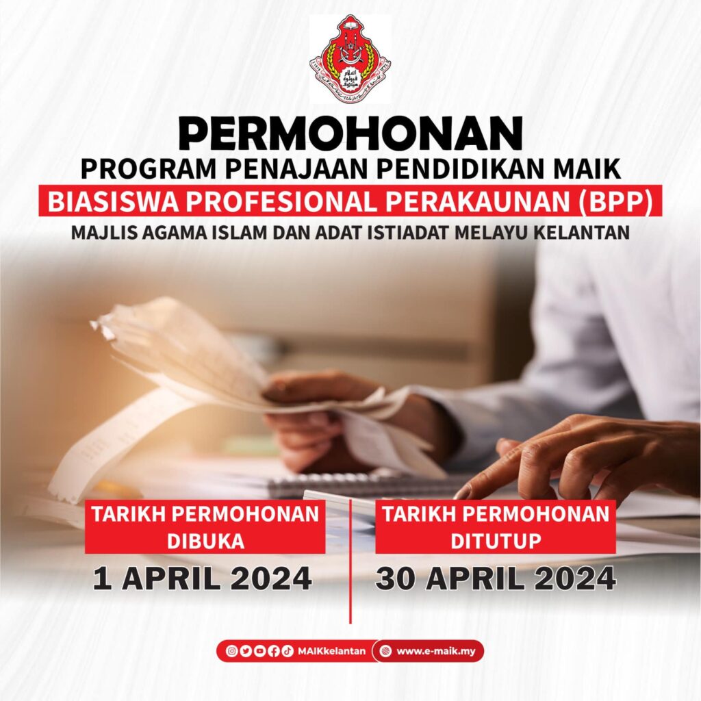 Biasiswa Profesional Perakaunan (BPP) 2024